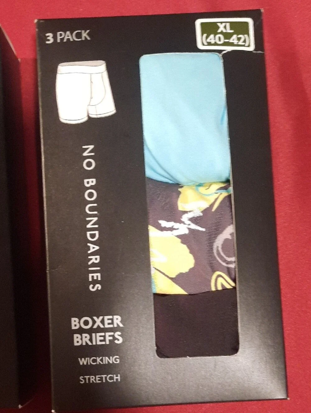 3 No Boundaries Men’s Boxer Brief 3-Pack — 9 Total Boxers